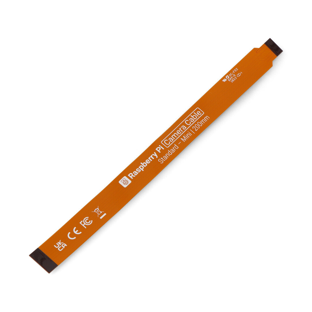 Taśma Raspberry Pi - kamera 22 żyły raster 0,5mm - 15 żył raster 1mm - 20cm
